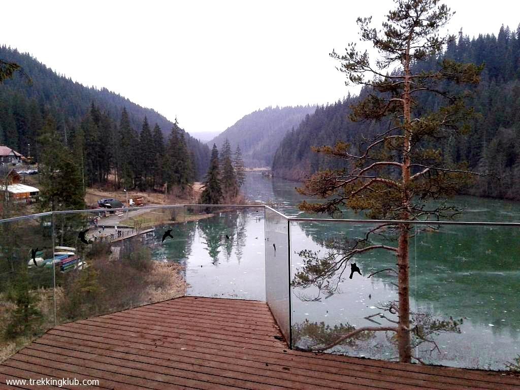 Balconul de piatra - Lacu Rosu