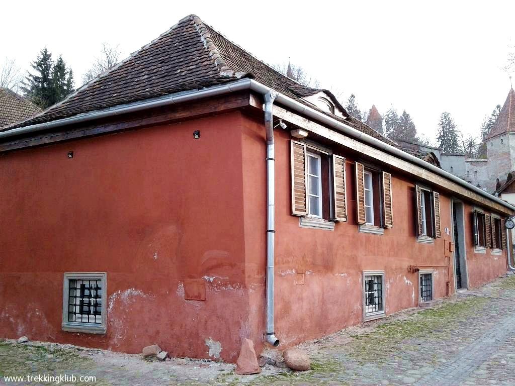 Fatada modificata Casa Fetter - Sighisoara