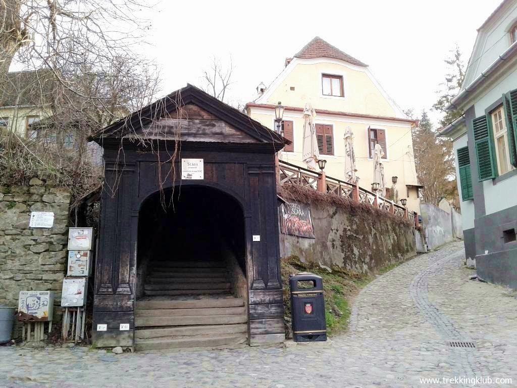 Scara acoperita - Sighisoara