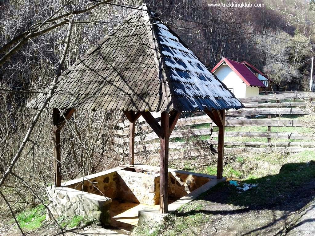 Izvorul de apa minerala Bradul Rotund - Minele Lueta