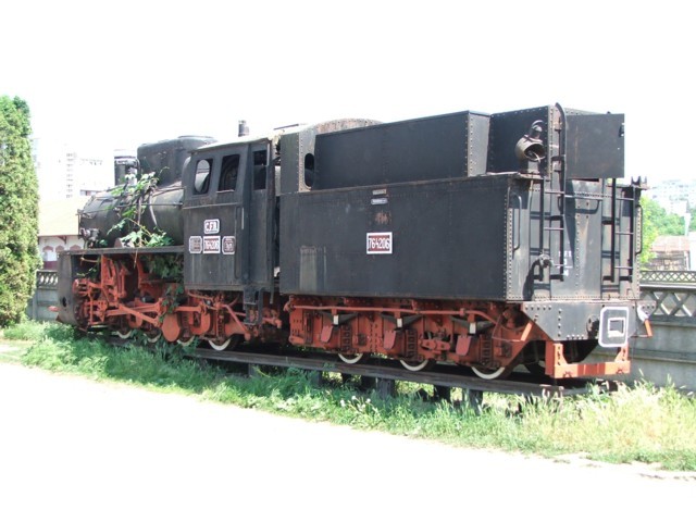 Locomotiva cu aburi veche