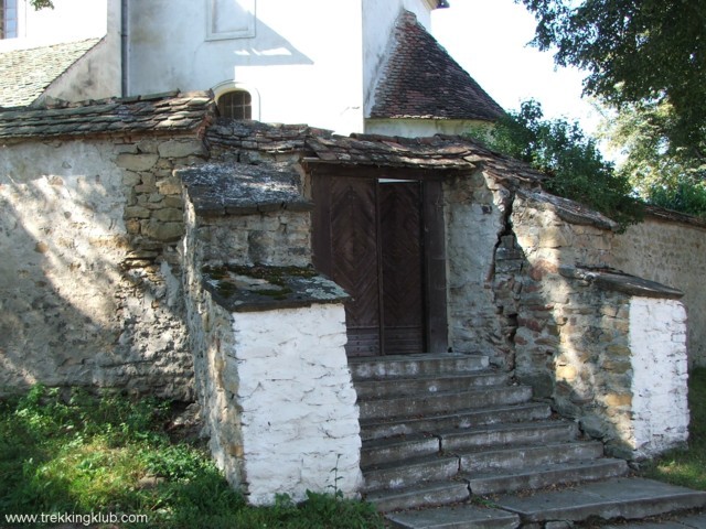 Intrarea in fortificatie Chirpar