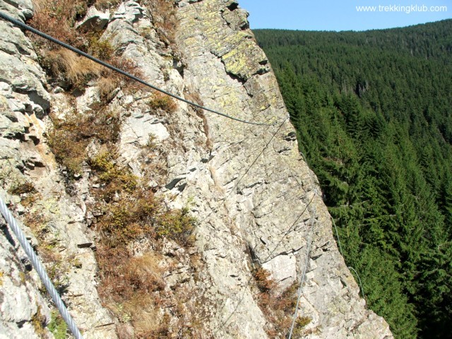 Via ferrata Pericolul Caprei - Harghita Madaras