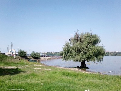 Malul Dunarii langa IC Bratianu