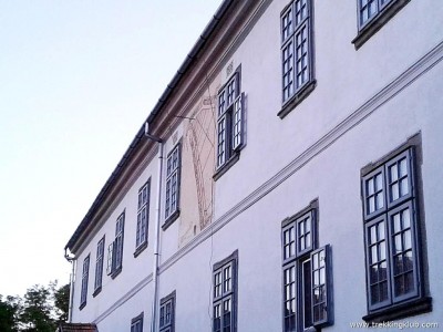 Ceasurile solare de pe cladirea resedintei decanului - Odorheiu Secuiesc