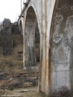 Piloanele viaductului