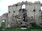 Cetatea Feldioara Ruinele turnului cetatea Feldioara
