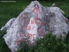 Piatra Craivei - Muntii Trascaului Spre varf Piatra Craivei Craivii