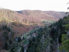 Piatra Soimului - Baile Chirui Priveliste spre sud Baile Chirui Piatra Soimului