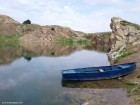 Lacul Iacobdeal - Turcoaia Albastru si maro Lacul Iacobdeal Turcoaia