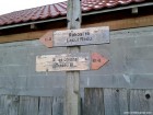 Lacul Spalatorul de pietre - Racu Tablite indicatoare Garciu Racu Lacul cu limba Spalatorul de pietre