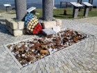 Monumentul de pe Dealul Cosna - Plaiurile Nemirei Relicve din razboi Targu Ocna Nicoresti monument dealul Cosna