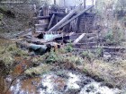 Groapa cu gaze pucioase - Santimbru-Bai Ramasitele unei constructii Santimbru-Bai groapa gaze pucioase mofeta
