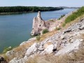 Stanca Mosul si Baba - Harsova Privire de pe versant Harsova stanca Mosul Baba