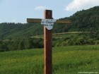 Piatra Moritz - Corund Tablita indicatoare sparta Piatra Móric