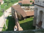Cloasterf Zidul bisericii din turn Closdorf Cloasterf biserica evenghelica fortificata