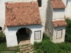 Biserica fortificata - Viscri Din turn Biserica fortificata Viscri