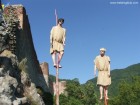 Cetatea Poienari Papusi trasi in teapa cetatea Poienari Poenari