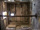 Partea de sus a turnului din interior Turnul Falkenhayn turn Sibiu