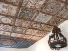 Biserica Saciova Plafon pictat Saciova biserica