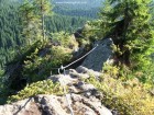 Via ferrata Pericolul Caprei - Harghita Madaras Sus pe stanca via ferrata harghita madaras pericolul caprei