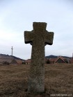 Biserica romano-catolica din Nicolesti - Frumoasa Cruce veche din piatra Nicolesti biserica romano-catolica