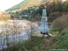 Sonda straveche de la Poieni - Targu Ocna Sonda pe malul Trotusului Sonda straveche Poieni Targu Ocna