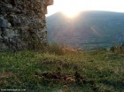 Cetatea Mehadia Apus de soare Cetatea Mehadia