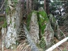 Punct de belvedere - Muntele Cucu Stancile de sub varf Muntele Cucu Harghita belvedere