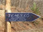 Izvorul mineral Feherkoi - Plaiesii de Sus Spre izvor Feherko izvor apa minerala
