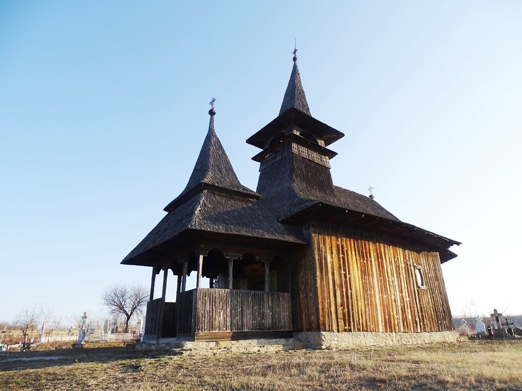 Biserica din Recea - 1 Biserica de lemn - Recea - Gaiceana