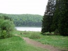 Piatra ovala - Lacul Sfanta Ana Lacul Sfanta Ana