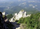 Muntele Fratele Vedere de pe Piatra Singuratica
