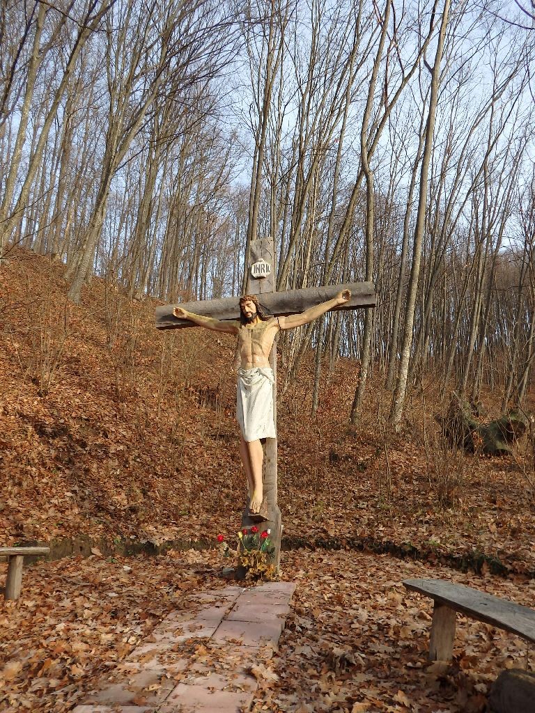 Drumul Crucii de la Manastirea Carmelitana - Luncani