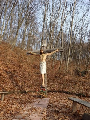 Drumul Crucii de la Manastirea Carmelitana Luncani