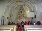 Biserica catolica fortificata - Bancu Interior Bancu biserica