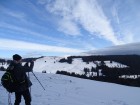Stanca Kossuth - Harghita-Bai Stânca lui Kossuth văzută de pe Mt. Vinului stanca Kossuth
