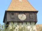 Biserica din Bradu - ceasul din turn