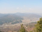 Vedere de pe Piatra Crapata spre sud-vest Vedere de pe Piatra Crapata spre sud-vest