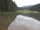 Lacul Iezer din Obcina Feredeului Lacul Iezer lac iezer bucovina