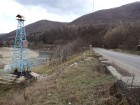Privire de langa sonda spre avalul Trotusului sonda poieni