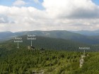 Stancile Tamau Vedere de pe Vf. Tamaului spre sud tamau calimani