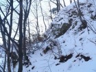 Pestera Barlagul Ursului - Poiana Sarata Zona intrarii in P. Barlogul Ursului barlogul ursului pestera poiana sarata