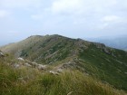 Varful Zascolul Arjanei - Muntii Cernei Privind de pe Zascol spre Vf. Arjana zascolul arjana cernei