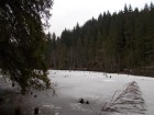 Lacul... si rosu si alb! Lacul Rosu
